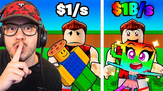 Epic Roblox gameplay: $0 to $1 billion!