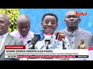 Washirika wa familia ya Odinga wasema Winnie Odinga bado anaunga mkono Sifuna