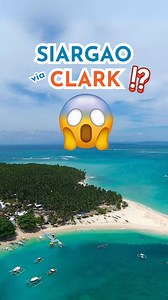 Here’s how you can get to Siargao from Manila via Clark! Isang bus ride lang from Metro Manila, nasa Clark International Airport ka na! And in 2 hours, you'll be catching waves in Siargao 🏄 #ClarkInternationalAirport #NinoyAquinoInternationalAirport #CRK #NAIA #PALClarkSiargaoTakeOff | Philippine Beaches & Beyond
