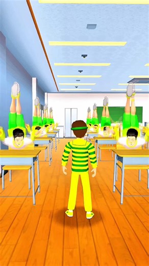 chicken wing chicken wing #sakuraschoolsimulator​ #sakura​#shorts​.