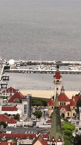 Vertical Drone Shot Sopot Marina Pier Stock Footage Video (100% Royalty-free) 3955491289 | Shutterstock