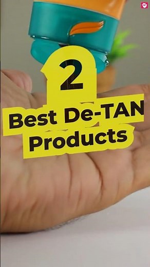 Best De-Tan Products for Face Tan Removal | Remove Tan from FACE fast ☀️🚫#skincare #detanning #tan