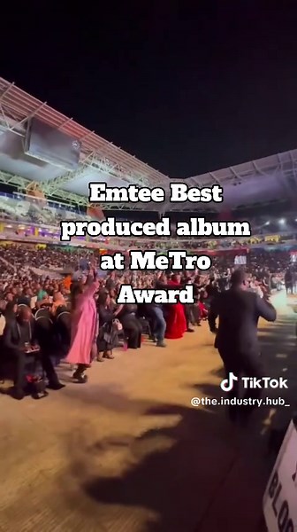 Emtee's Best Produced Album at MeTro Awards