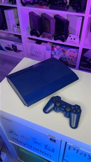 Sony PlayStation 3 Super Slim Azurite Blue launch 🚀 #asmr #sony #playstation #gaming #launch #ps3