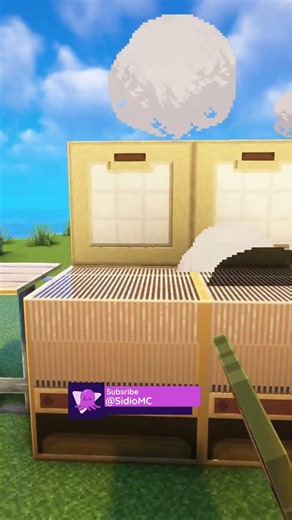 Minecraft BBQ Grill 🥩 #shorts