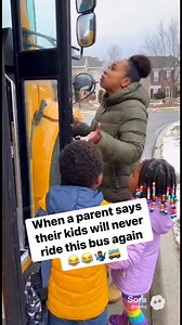 465K views · 7.5K reactions | When a parent threatens to keep her kids off the bus 路‍♂️ #funny #comedy #funnyreels #reelschallenge #viral #busdriver #schoolbusdriver #busdriverlife | Mr Bus Driver | Facebook