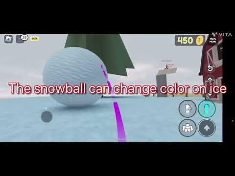 How to make A giant snowball on Fling Things And People