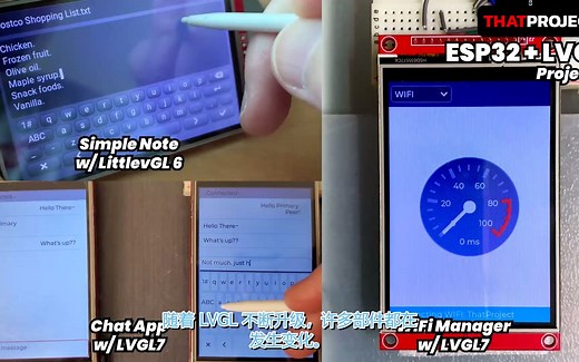 【油管搬运】ESP32 LVGL8 Ep 0 GFX Setup ft LovyanGFX