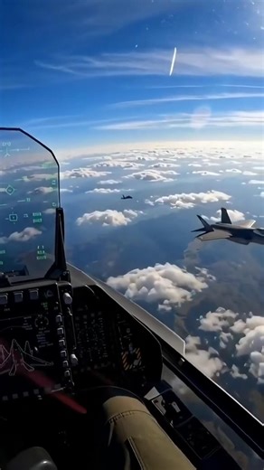 Inside a next-gen fighter jet cockpit ✈️🔥 #fighterjet