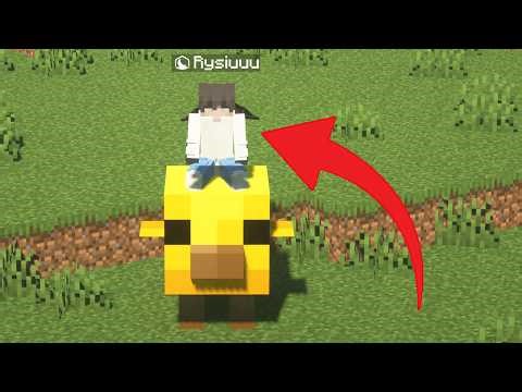 Ride mobs & Control any mob Plugin 1.21+ (WASD) | MobSteer Showcase