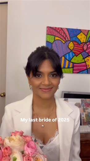 23 reactions | My last bride of 2025 懶 She is from Mauritius and...