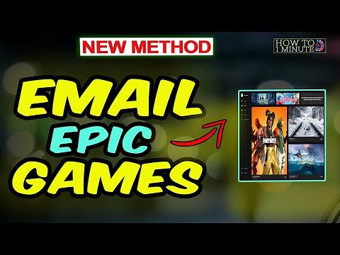How to email epic games 2024 | How to 1 Minute