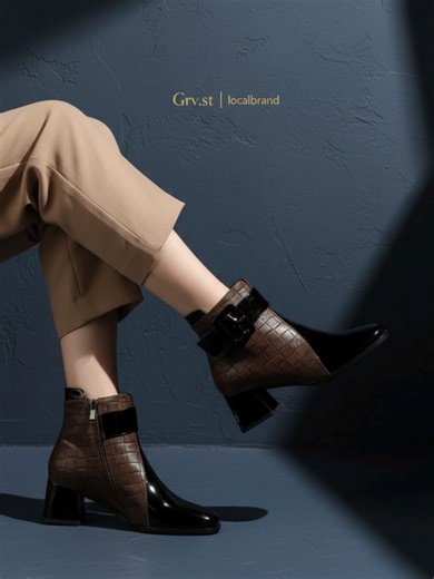 Sepatu Boots Flat Fashion Korean. #promo #gajiansale🔥 #affiliatetiktok #ootdboots #boots