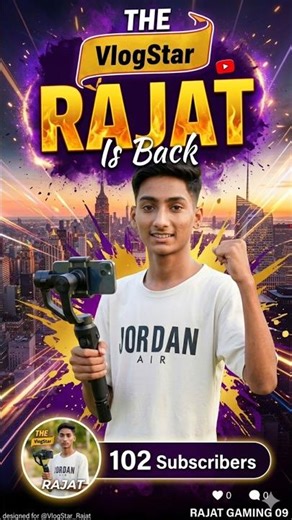 The VlogStar Rajat is back | Daily Vlogs #thevlogstarrajat #minivlog #vlogs