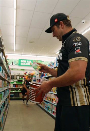 Easter Basket Showdown: Legacy Motor Club Pit Crew at Dollar Tree