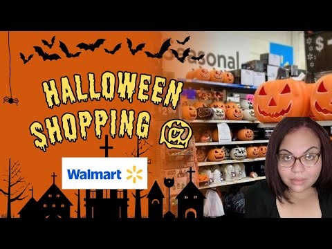Walmart Halloween Walkthrough 2025 🎃👻 | Halloween Decorations & Shopping Aisle Tour