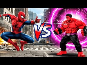 Angry Spider-Man Destroys City 🔥 | Ultimate Action Gameplay