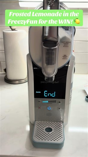 The Pampered Chef FreezyFun makes slushies, soft serve, milkshakes, & frozen drinks. So fun & easy!