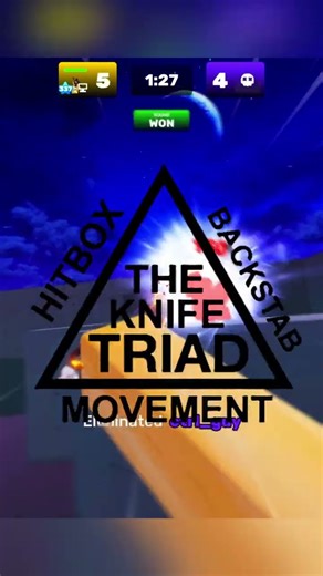 THE KNIFE TRIAD #rivals #gaming #robloxrivals #edit #montage #roblox