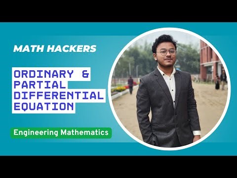 1.4 Ordinary & Partial Differential Equation - Formation of Differential Equation 01 - Math Hackers