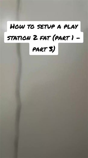 How to setup A PS2 fat #fyp #foryou #foryoupage #ps2setup #top