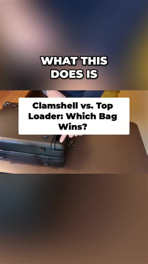 Clamshell suitcases can maximize packing space compared with traditional top-loading luggage. In this short I explain how the handle placement in a clamshell suitcase pushes outward instead of through the center of the bag, allowing clothes and packing cubes to sit flatter and more evenly. This design helps avoid the common problem where suitcase handle rails create uneven packing space. Full Level8 Voyageur luggage review: https://youtu.be/JD76n6pmPFc Best deal on the Voyageur series: https://b