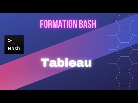 Programmation Bash Linux : Tableau