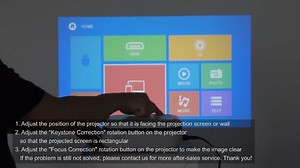 Watch How to Adjust the Projector's Position on the Screen on Amazon Live