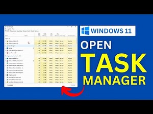How to Access Task Manager on Windows 11?