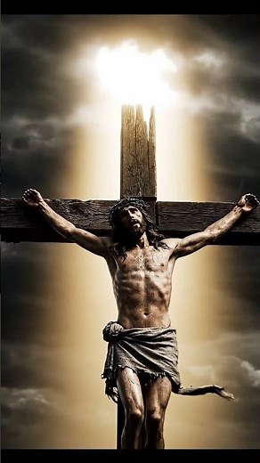 The Crucifixion of Jesus 😢 His Final Sacrifice | Bible Story #jesus #faith #bible #amen
