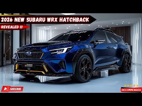 New 2026 Subaru WRX Hatchback: A Deep Dive into its Engine, Performance, & Handling
