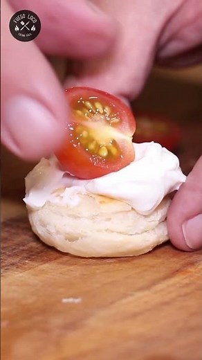 The 45 easiest and quickest puff pastry canapés for Christmas. Very economical! #recipe #recipes