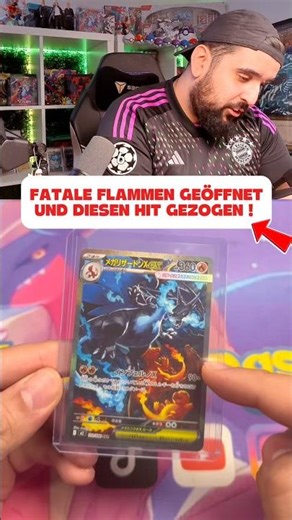Ich öffne Pokemon Booster Fatale Flammen und ziehe DIESEN Hit !