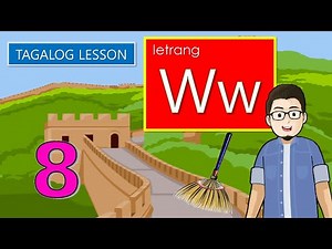 LETRANG W || MGA SALITANG NAGSISIMULA SA TUNOG Ww W || TITIK W Ww ALPABETONG PILIPINO