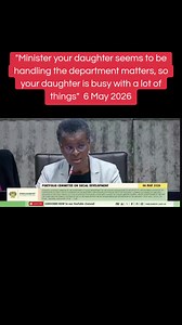 Minister's Daughter Handles Department Matters in South Africa
