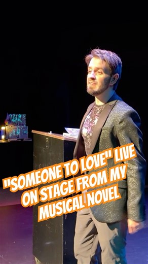 I was invited back to my college where I got to share from my musical novel, Love in the Light!