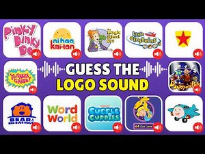 Guess The Classic Preschool Character Logo Sound 🔊 | Bear in the Big Blue House, WordWorld