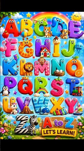 🐝 Baby Bumblebee Alphabet Phonics & Fun | Learn ABC A–Z for Kids 🌈 #educationalvideos #kidslearning