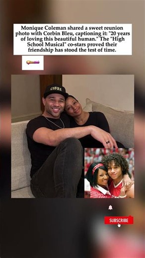 'High School Musical' Stars Monique Coleman & Corbin Bleu Reunite After 20 Years