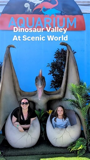 Sophi | Food Blogger l Content Creator on Instagram: "Roaring good fun in the Blue Mountains 🦖🦕 Dinosaur Valley has returned to Scenic World and it's packed with adventure for explorers of all ages - from rainforest walks and interactive activities to the new Dinosaur Aquarium! Perfect for curious kids and an easy school holiday win for parents 🙌 Save this one for your next family day out! @scenicworld_aus"