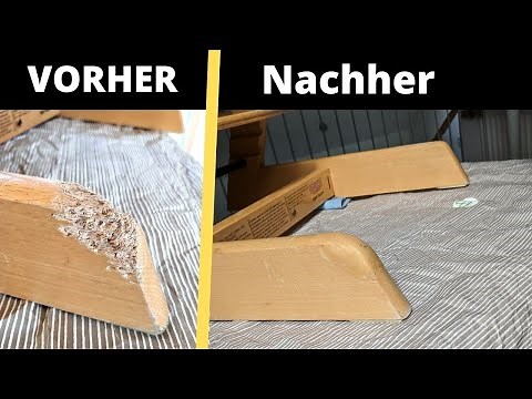 Holz Reparatur - Mit der Clou Holzpaste