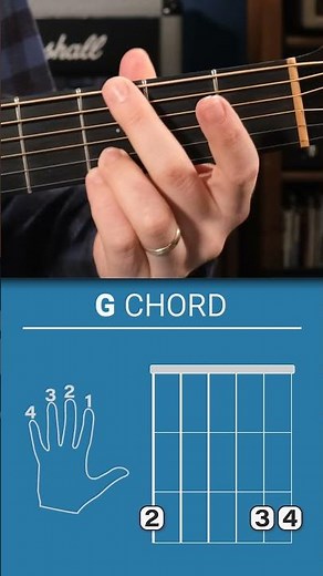 How to play G chord on guitar! #guitarlesson #guitarinstructor #guitar #guitareducation