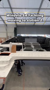 New Windelo 54 Yachting for Just Catamarans moving to station 2 as the boat build continues! We are excited to have this Windelo 54 available to our clients next year! Connect with us today to order your own Windelo. #justcatamarans #windelo #windelo54 #catamaran #multihull #sailing #travel | Just Catamarans