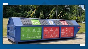 6 recycling containers placed at fire stations in Macon to help alleviate pickup delays