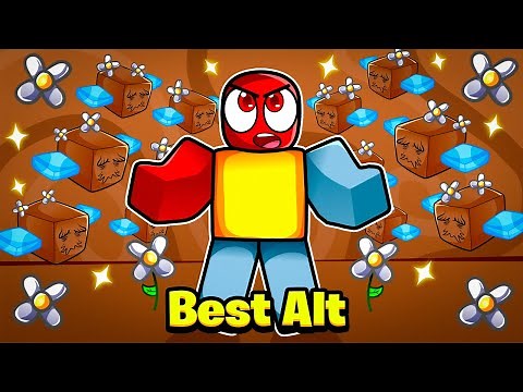 BEST Alt Account! 50 FUZZY BEES AT ONCE *DESTROYS FIELD* (Bee Swarm Simulator)