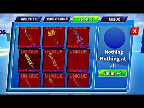 Getting An INVISIBLE Sword In Roblox Blade Ball