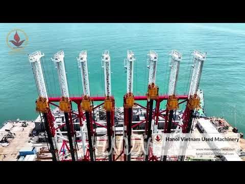 Four-Shaft CDM Soil Mixing Drill Rig: The Optimal Solution for Weak Ground Treatment | Hanoi Vietnam