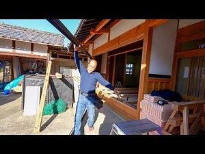 【窓改修】窓を小さくして断熱アップ、でも理想の位置に大きな窓を【大工の築55年リフォーム - part5】