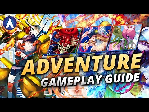 How to Play??? Adventure Deck Gameplay Guide | Digimon Card Game BT21