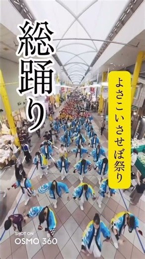 1kmのアーケードが踊り子で埋め尽くされる！YOSAKOIさせぼ祭り「総踊り」🔥